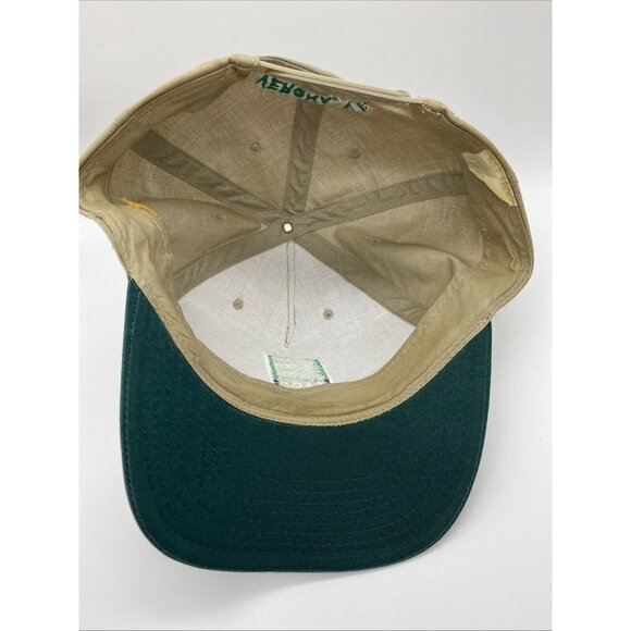EFCO Green Tan Baseball Cap Hat Snap-back Verona VA - Picture 6 of 7